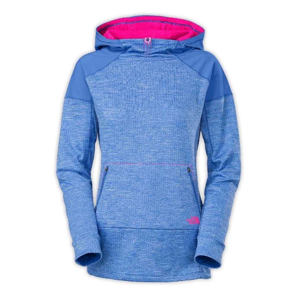 The North Face Pink and Blue Hoodie
